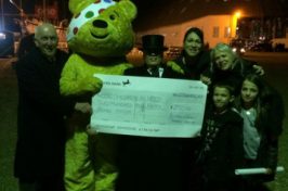 Andrea Button raising money for Children in Need